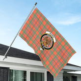 Munro Ancient Tartan Crest House Flag
