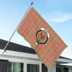 Munro Ancient Tartan Crest House Flag