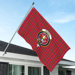 Murray (of Dysart) Tartan Crest House Flag