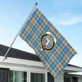 Napier Ancient Tartan Crest House Flag