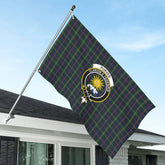 Purves Tartan Crest House Flag