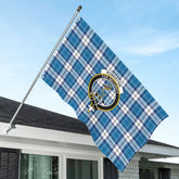 Roberton Tartan Crest House Flag