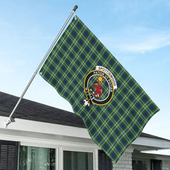 Spottiswood Tartan Crest House Flag