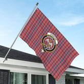Straiton Tartan Crest House Flag