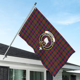Tennant Tartan Crest House Flag