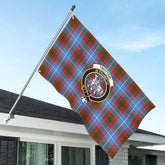 Trotter Tartan Crest House Flag