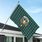 Urquhart Broad Red Ancient Tartan Crest House Flag