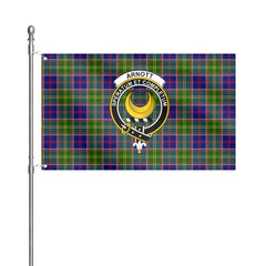 Arnott Tartan Crest House Flag