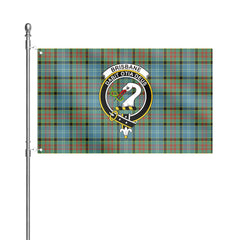 Brisbane Tartan Crest House Flag