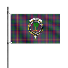 Cairns Tartan Crest House Flag