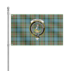 Caldwell Tartan Crest House Flag