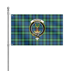 Gordon Ancient Tartan Crest House Flag