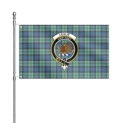 Leslie Hunting Ancient Tartan Crest House Flag