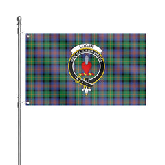 Logan Ancient Tartan Crest House Flag