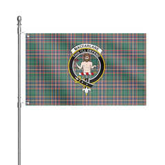 MacFarlane Hunting Ancient Tartan Crest House Flag