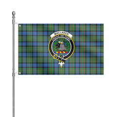 MacLaren Ancient Tartan Crest House Flag