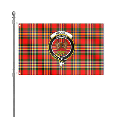 Makgill Tartan Crest House Flag