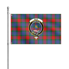 Mar Tartan Crest House Flag