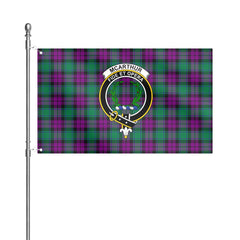 McArthur - Milton Tartan Crest House Flag