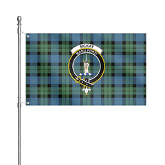 McKay Ancient Tartan Crest House Flag