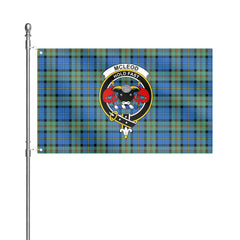 McLeod of Harris Ancient Tartan Crest House Flag
