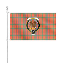 Munro Ancient Tartan Crest House Flag