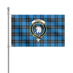 Ramsay Blue Ancient Tartan Crest House Flag