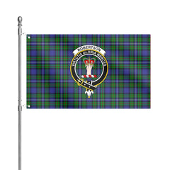 Robertson Hunting Modern Tartan Crest House Flag