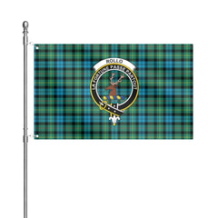 Rollo Ancient Tartan Crest House Flag
