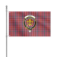 Udny Tartan Crest House Flag