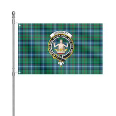 Urquhart Ancient Tartan Crest House Flag