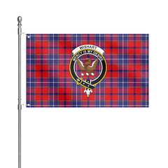 Wishart Dress Tartan Crest House Flag