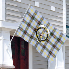 Bell of the Borders Tartan Crest House Flag