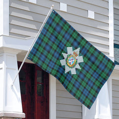 Black Watch Ancient Tartan Crest House Flag
