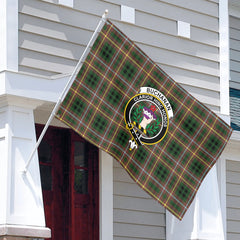 Buchanan Hunting Tartan Crest House Flag