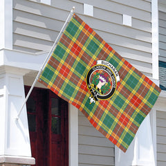 Buchanan Old Sett Tartan Crest House Flag