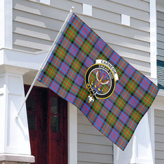 Carnegie Ancient Tartan Crest House Flag