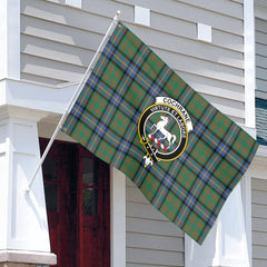 Cochrane Ancient Tartan Crest House Flag