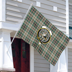 Craig Ancient Tartan Crest House Flag
