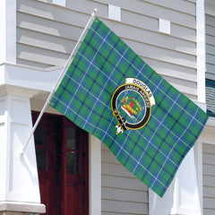 Douglas Ancient Tartan Crest House Flag