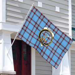 Elliott Ancient Tartan Crest House Flag