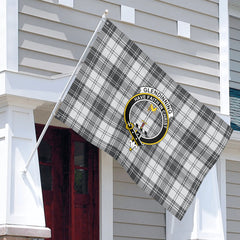 Glendinning Tartan Crest House Flag
