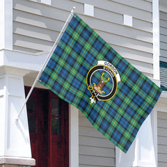 Gordon Ancient Tartan Crest House Flag