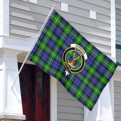 Gordon Modern Tartan Crest House Flag