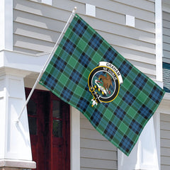 Graham of Menteith Ancient Tartan Crest House Flag