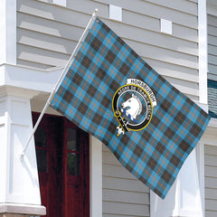 Horsburgh Tartan Crest House Flag