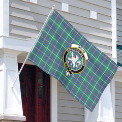 Inglis Ancient Tartan Crest House Flag