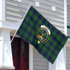 Keith Modern Tartan Crest House Flag
