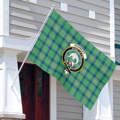 Kennedy Ancient Tartan Crest House Flag