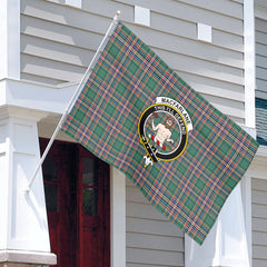 MacFarlane Hunting Ancient Tartan Crest House Flag